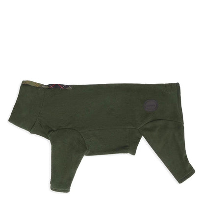 Barbour Dog Fleece All In One Green - The Sporting Lodge