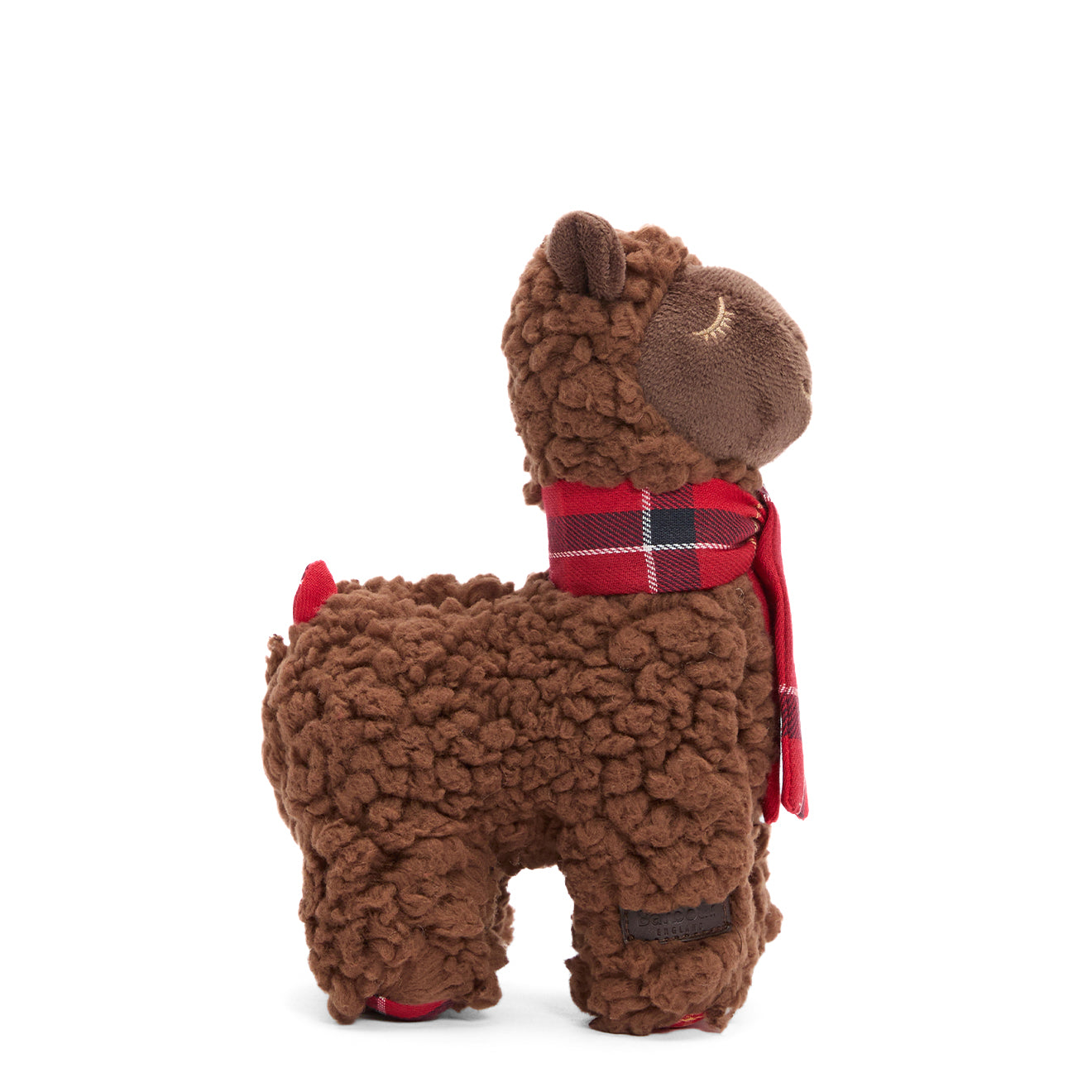 Barbour Dog Llama Toy Brown
