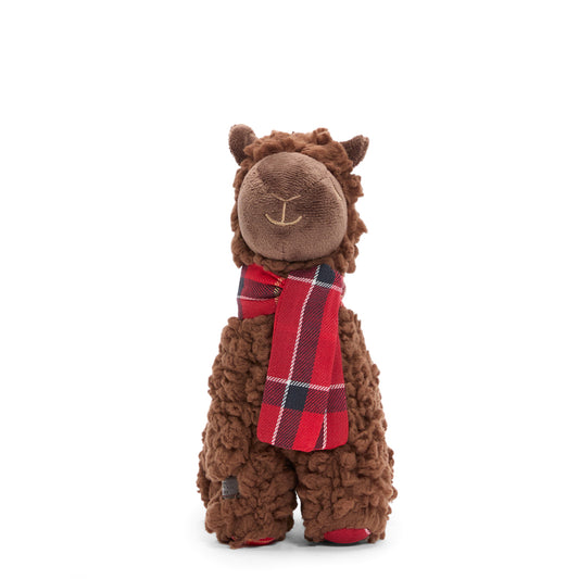Barbour Dog Llama Toy Brown
