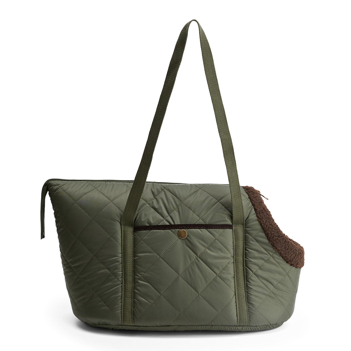 Barbour Dog Medium Quilted Carrier Olive