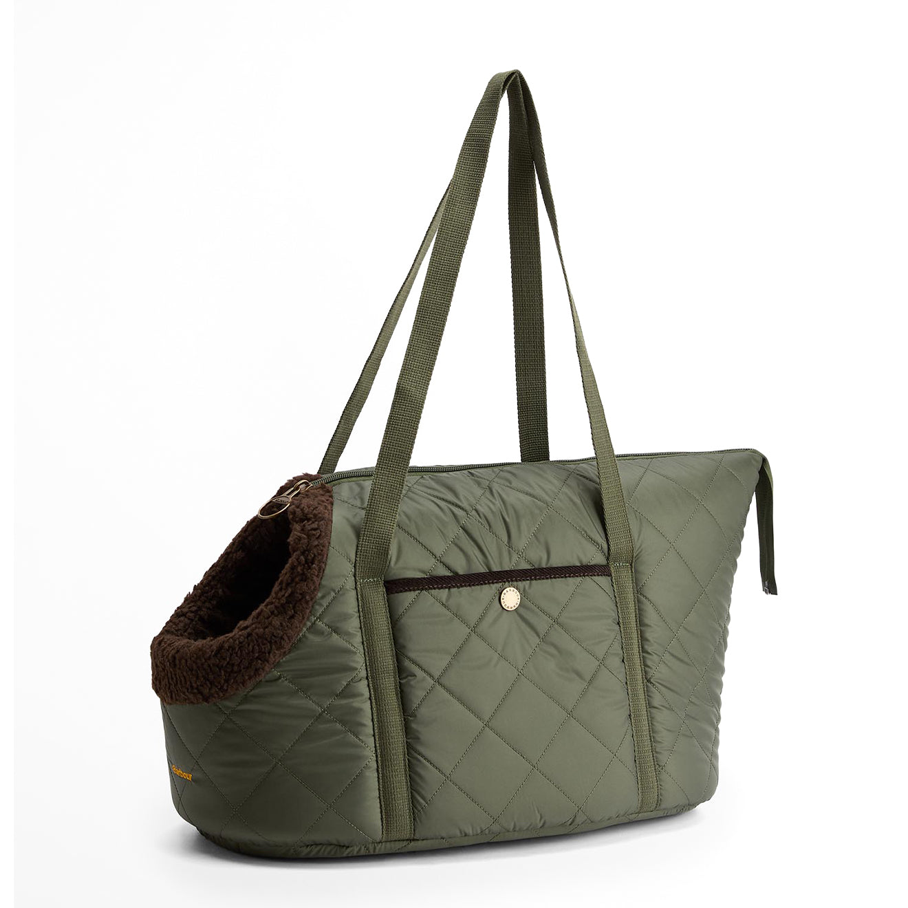 Barbour Dog Medium Quilted Carrier Olive