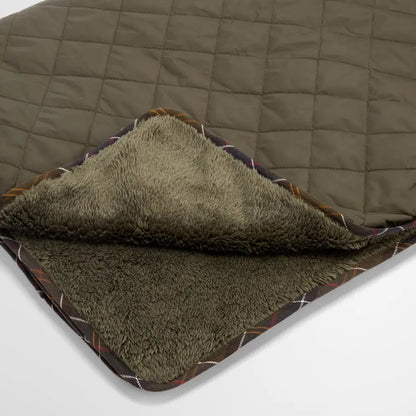 Barbour Dog Quilt & Fleece Blanket Olive