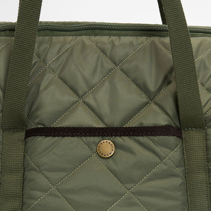 Barbour Dog Small Quilted Carrier Olive
