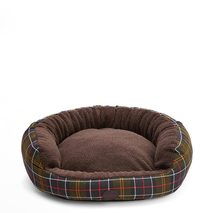 Barbour Dog Snuggle Bed 30" Classic Tartan
