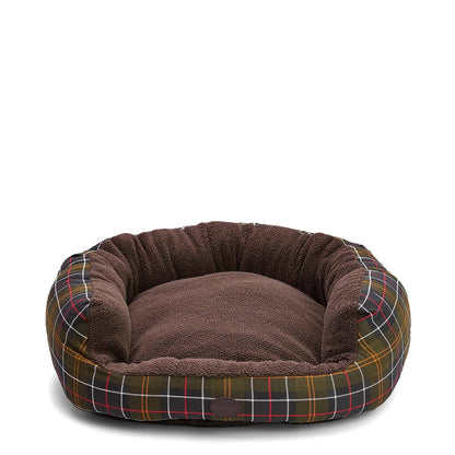 Barbour Dog Snuggle Bed 35" Classic Tartan