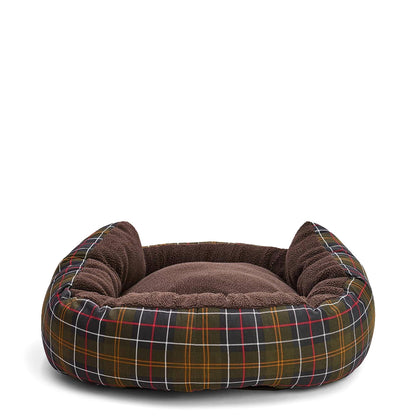 Barbour Dog Snuggle Bed 35" Classic Tartan