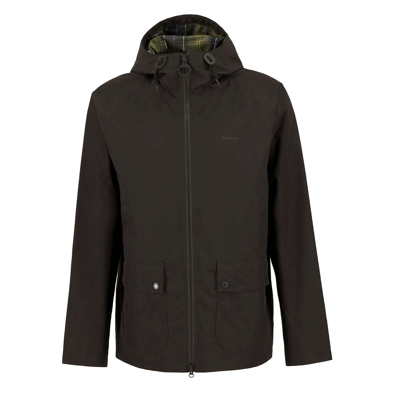 Barbour Domus Waterproof Jacket Black Oak