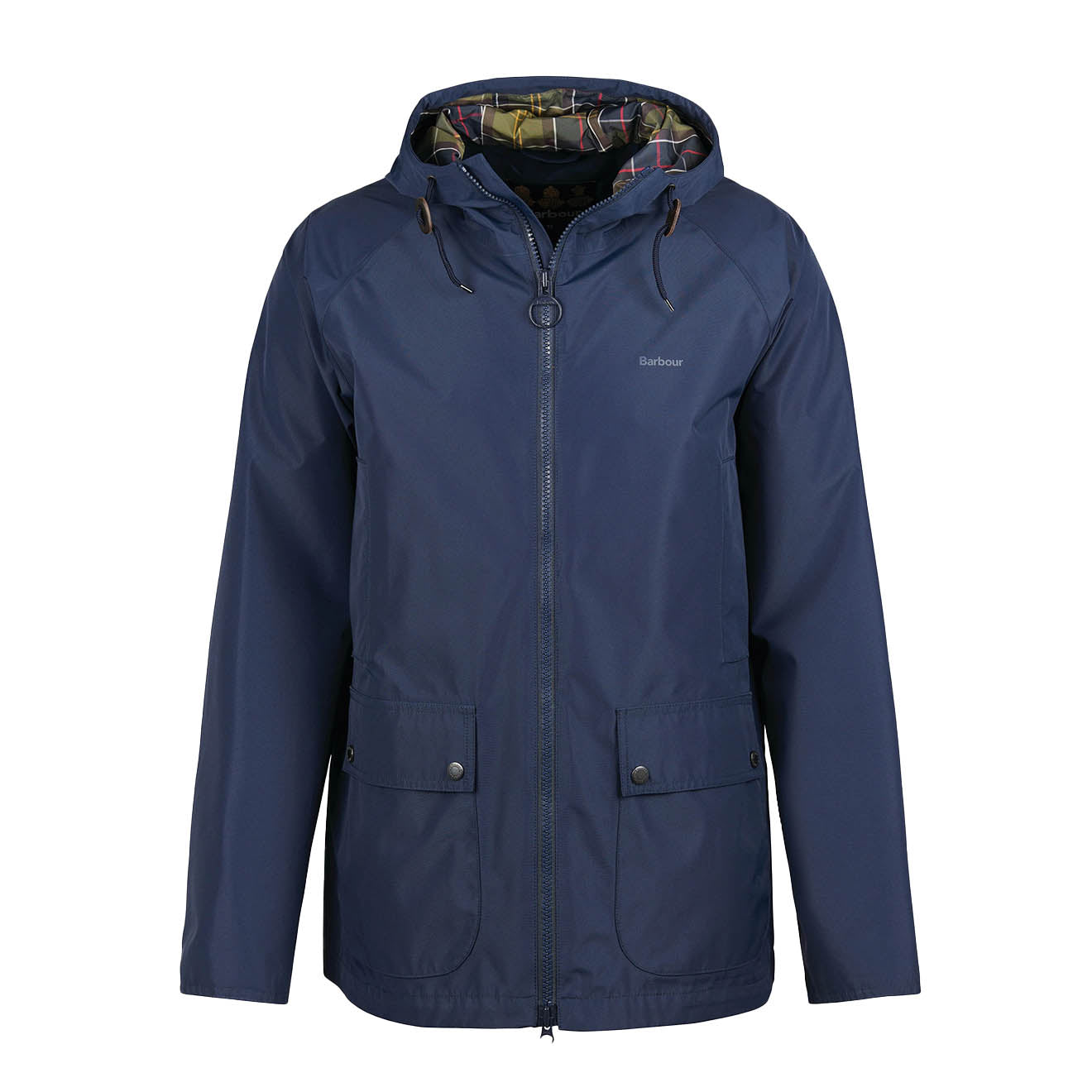 Barbour Domus Waterproof Jacket Navy/Classic - The Sporting Lodge