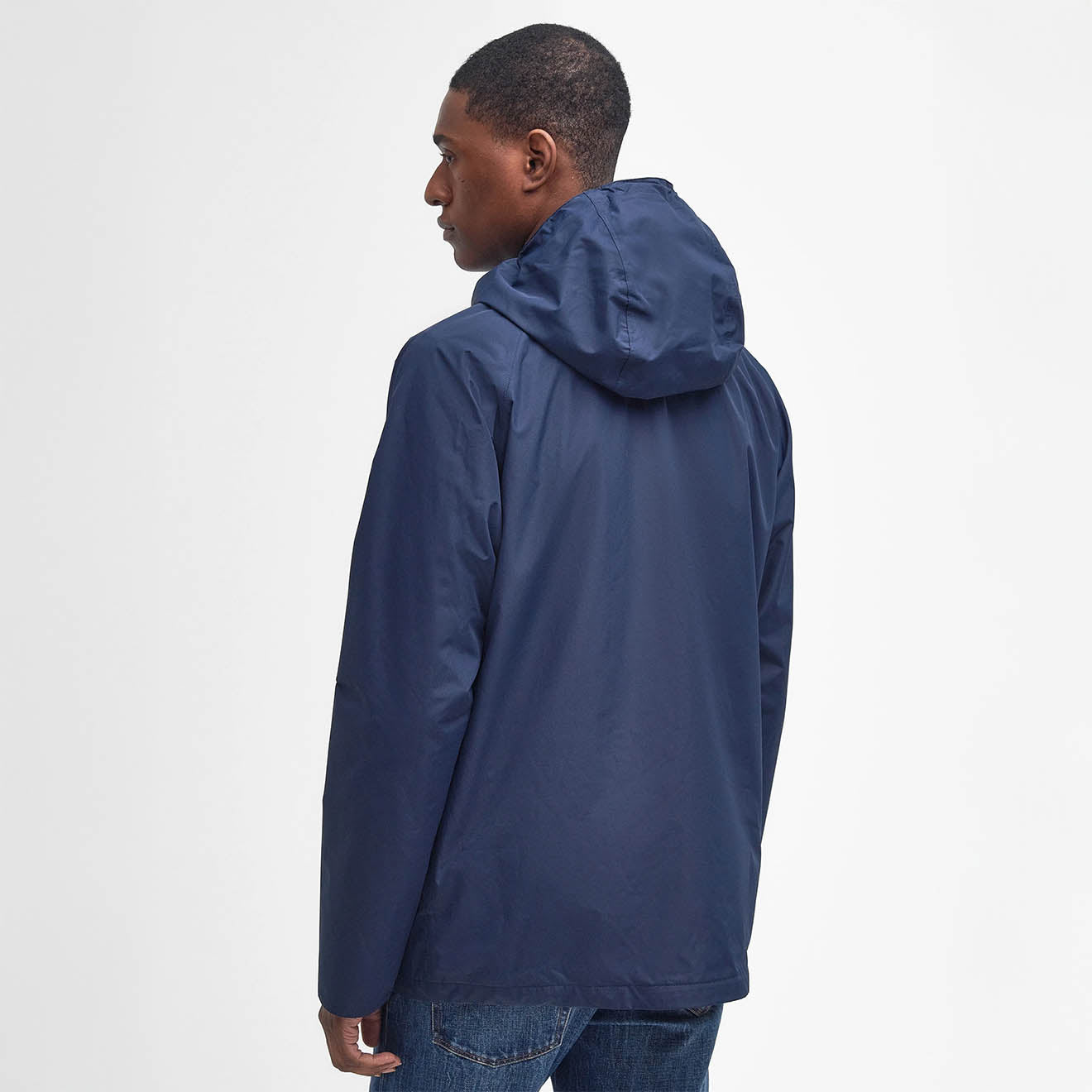 Barbour Domus Waterproof Jacket Navy/Classic - The Sporting Lodge