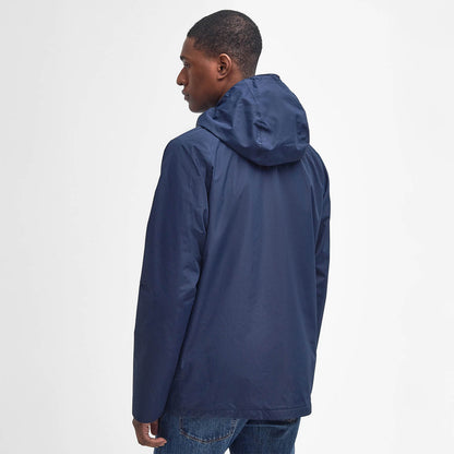 Barbour Domus Waterproof Jacket Navy/Classic - The Sporting Lodge