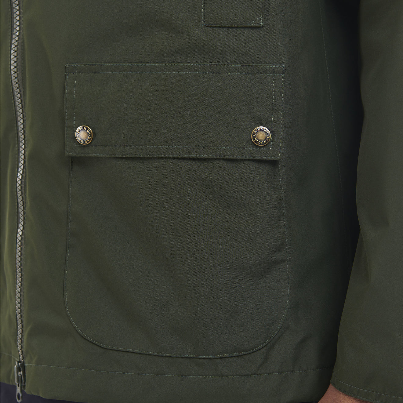 Barbour Domus Waterproof Jacket Sage/Classic