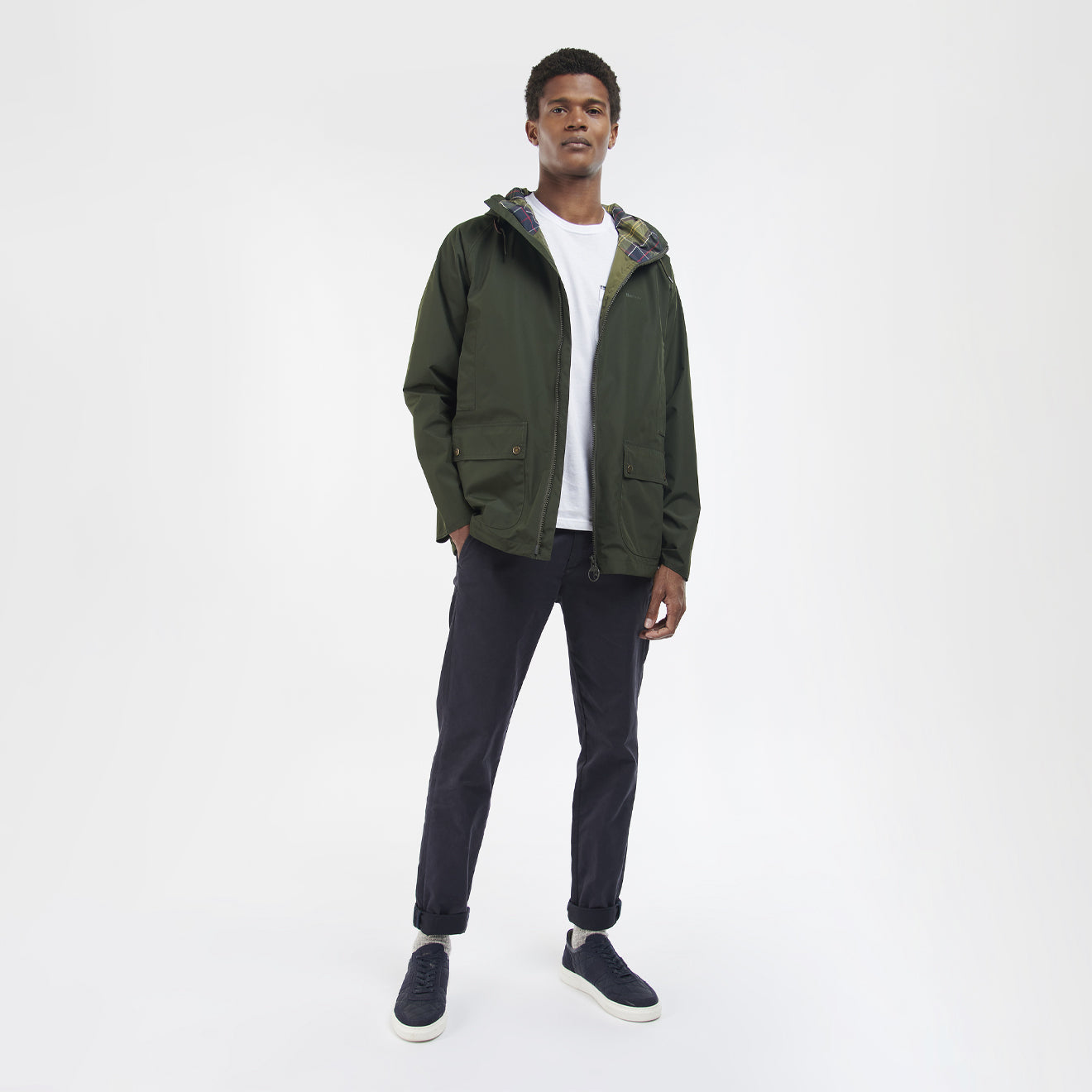 Barbour Domus Waterproof Jacket Sage/Classic