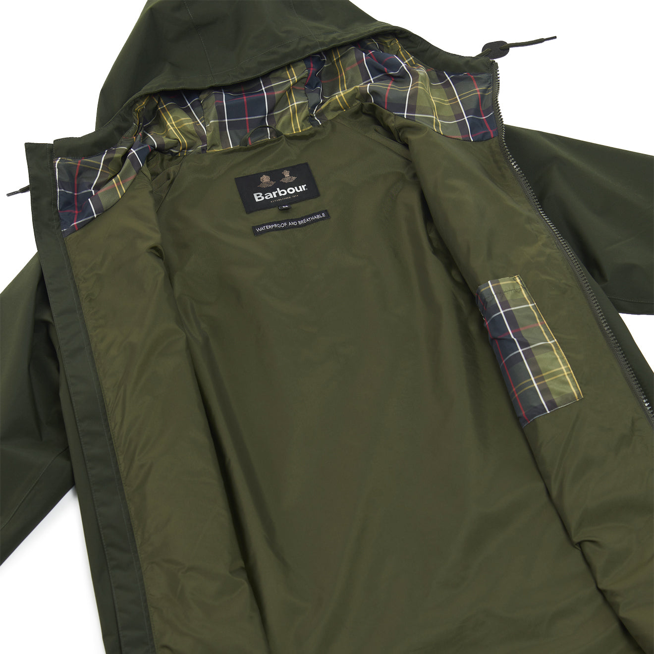 Barbour Domus Waterproof Jacket Sage/Classic