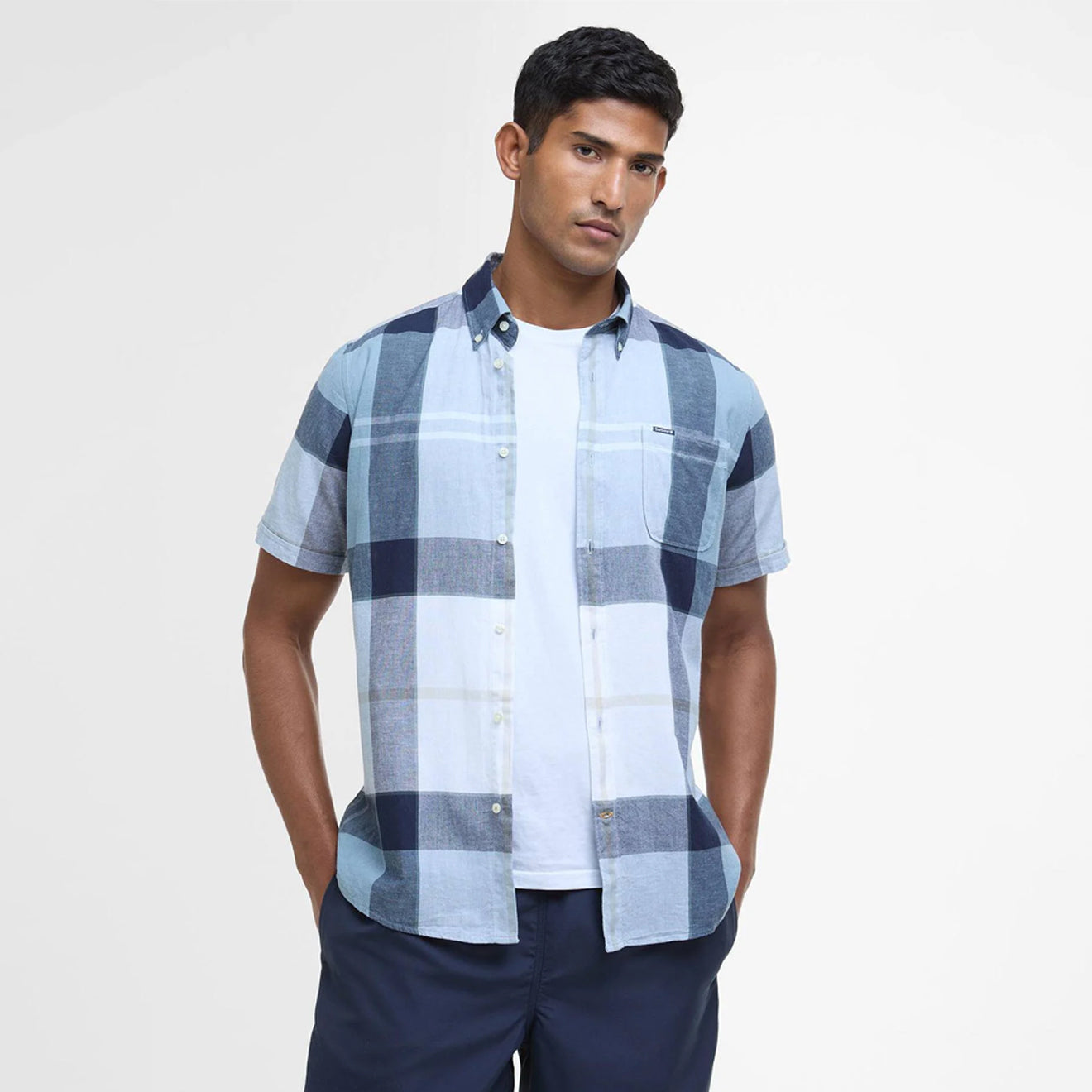Barbour Douglas Tailored S/S Shirt Northshore Tartan
