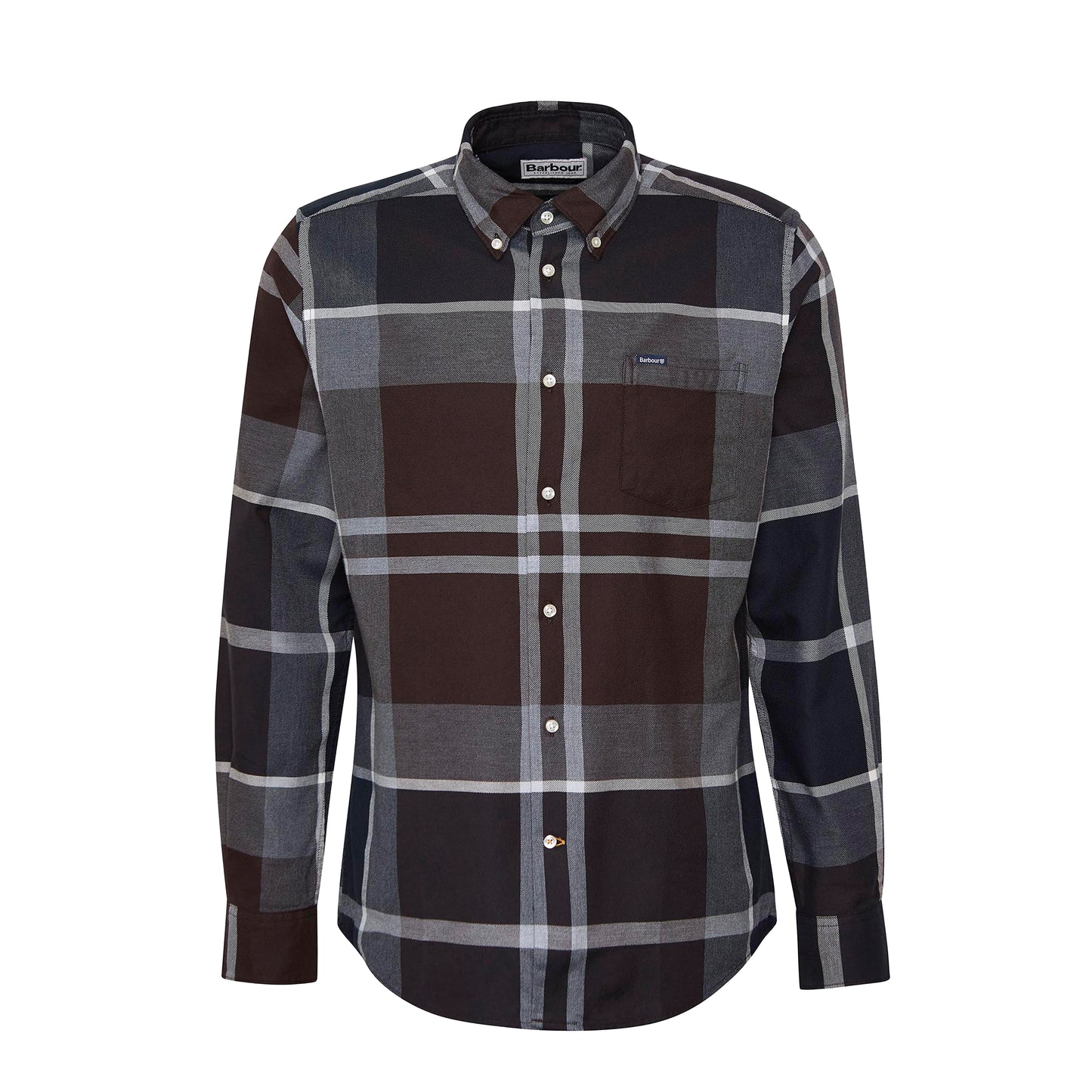 Barbour Dunoon Tailored L/S Shirt Midnight Oak Tartan