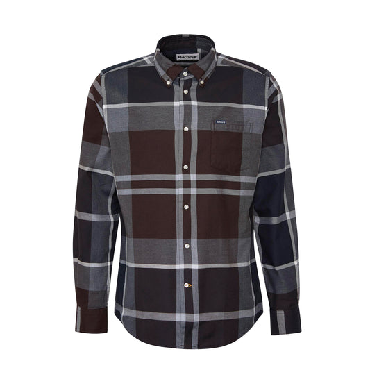 Barbour Dunoon Tailored L/S Shirt Midnight Oak Tartan