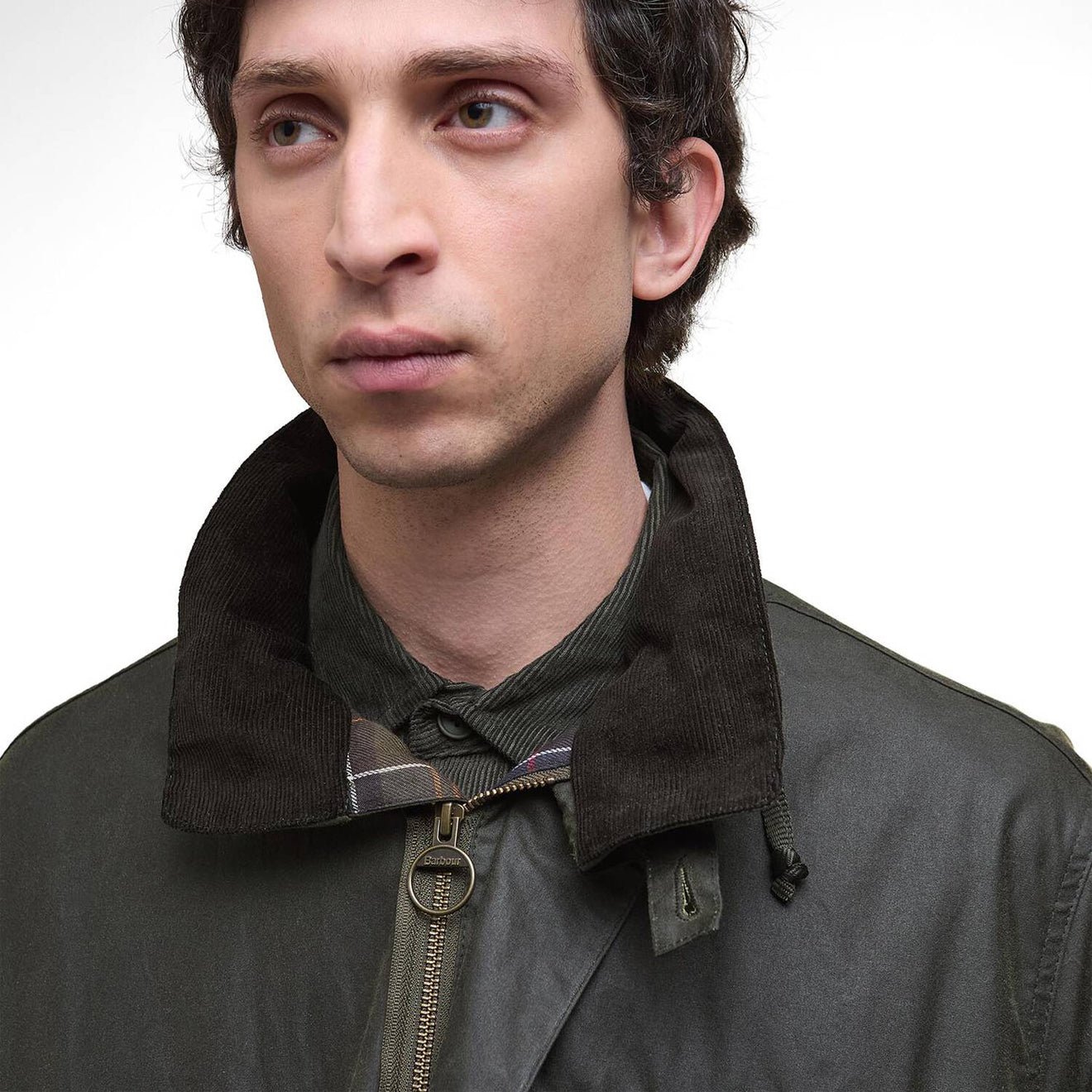 Barbour Editor Waxed Jacket Archive Olive