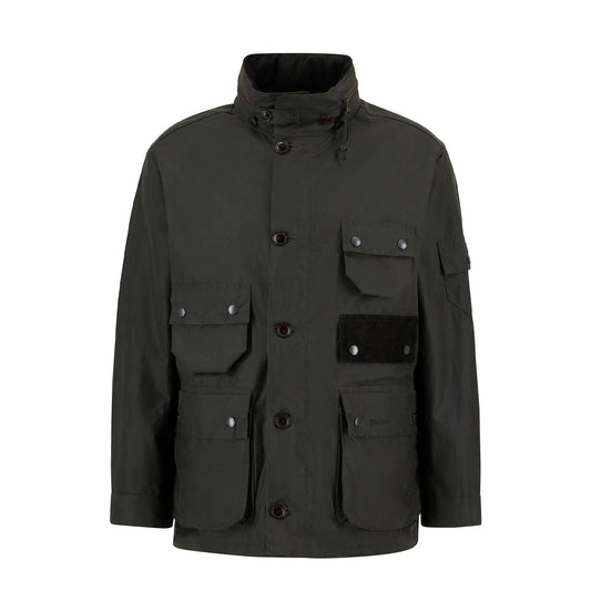 Barbour Editor Waxed Jacket Archive Olive