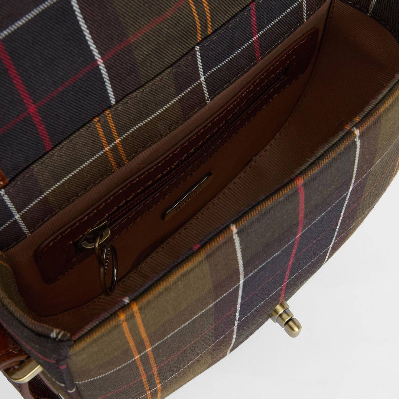 Barbour Elm Tartan Crossbody Bag Classic Tartan