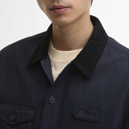 Barbour Endurance Ripstop Overshirt Navy - The Sporting Lodge