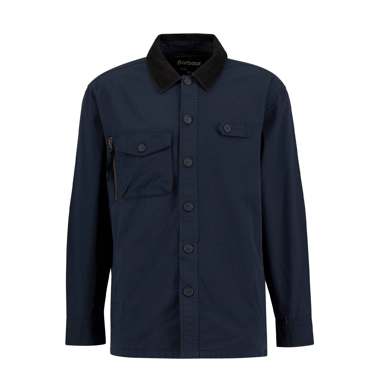 Barbour Endurance Ripstop Overshirt Navy - The Sporting Lodge
