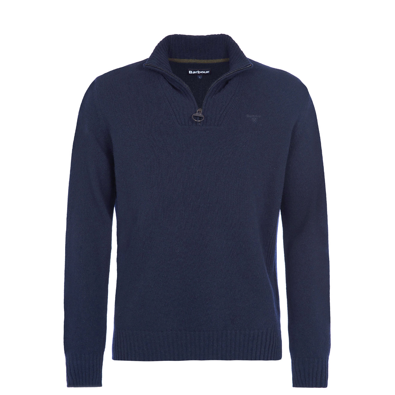 Barbour Essential Half Zip Jumper Navy