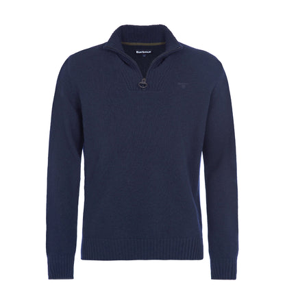 Barbour Essential Half Zip Jumper Navy