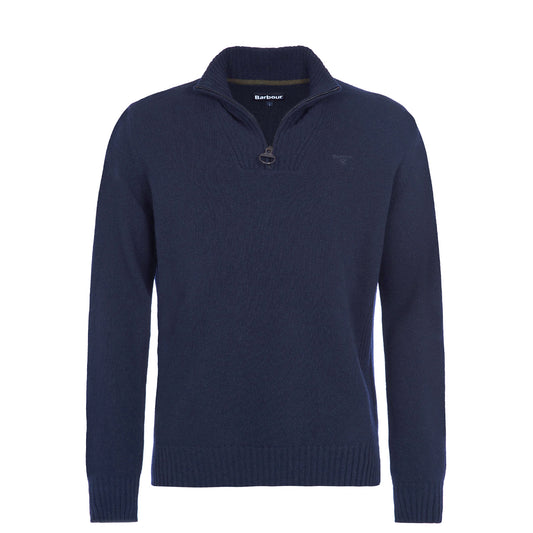 Barbour Essential Half Zip Jumper Navy
