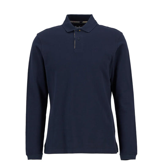 Barbour Essential L/S Polo Shirt Navy