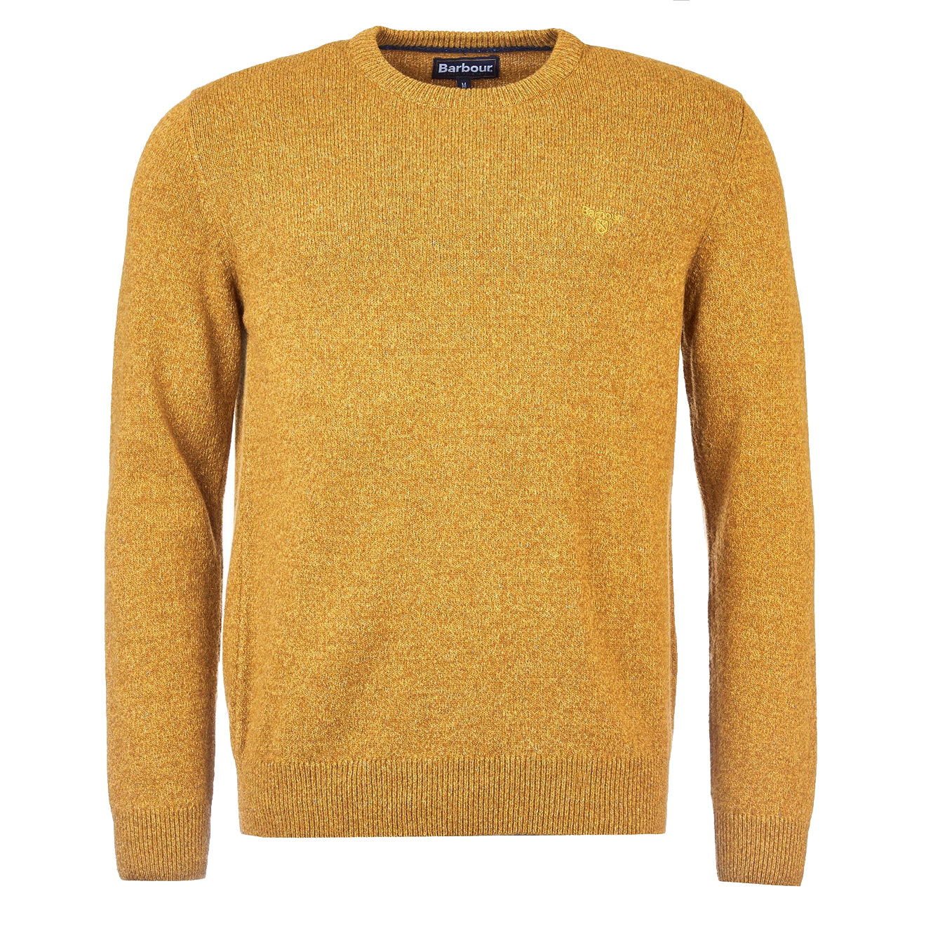 Barbour Essential Tisbury Crew Neck Sweater Copper - The Sporting Lodge