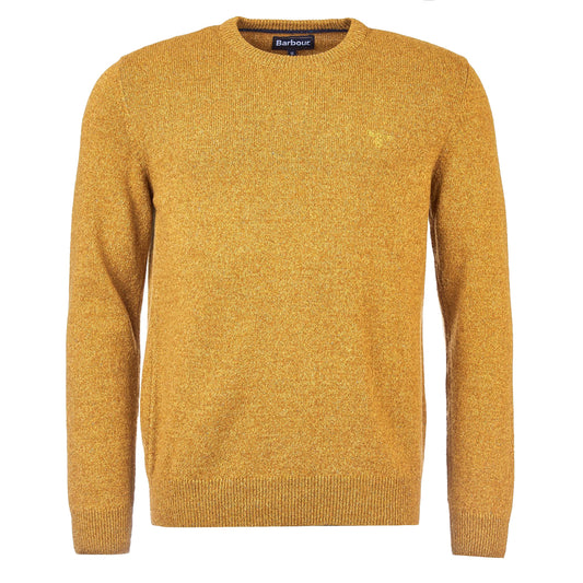Barbour Essential Tisbury Crew Neck Sweater Copper - The Sporting Lodge