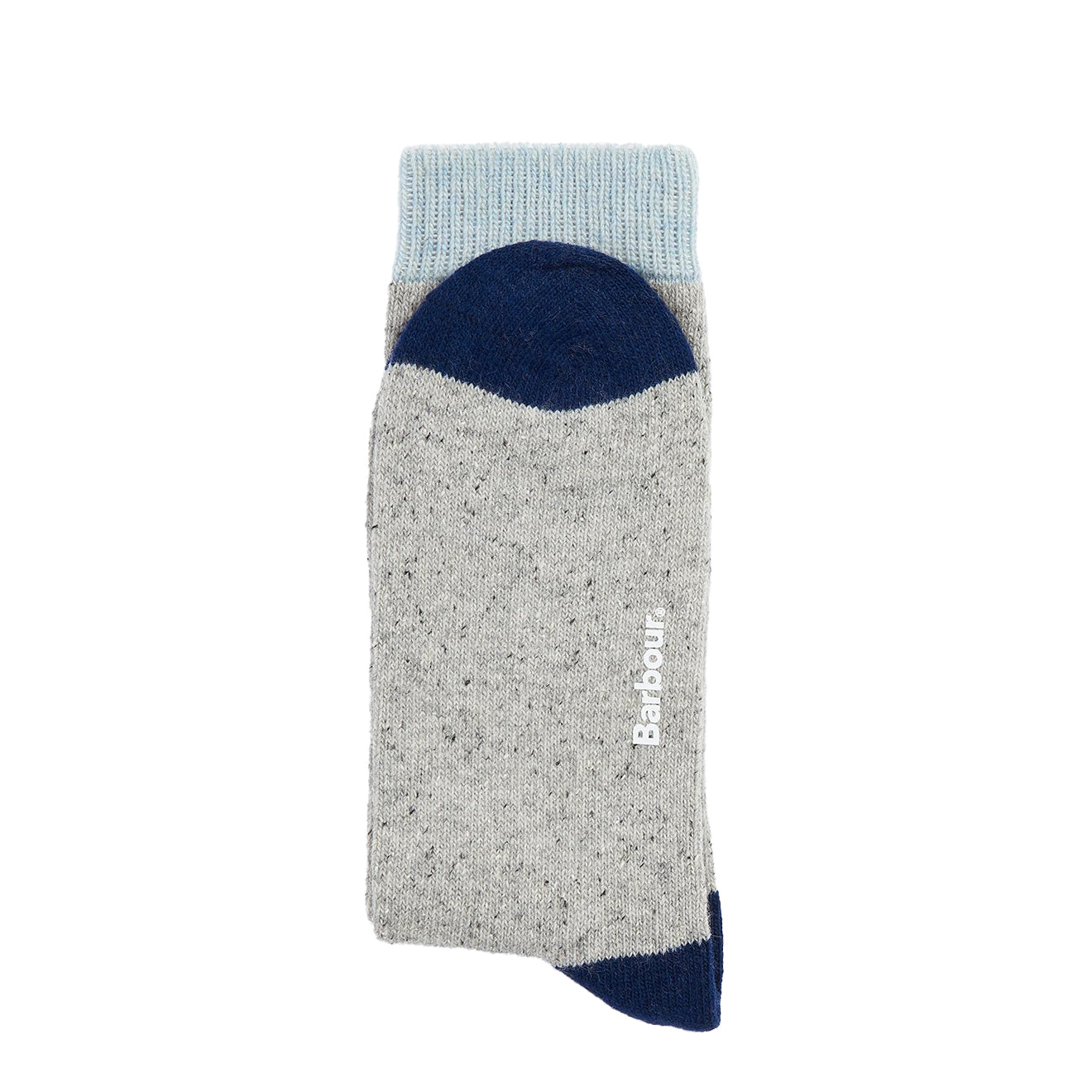 Barbour Fair Isle Sock 2 Pack Blue Granite Mix - The Sporting Lodge