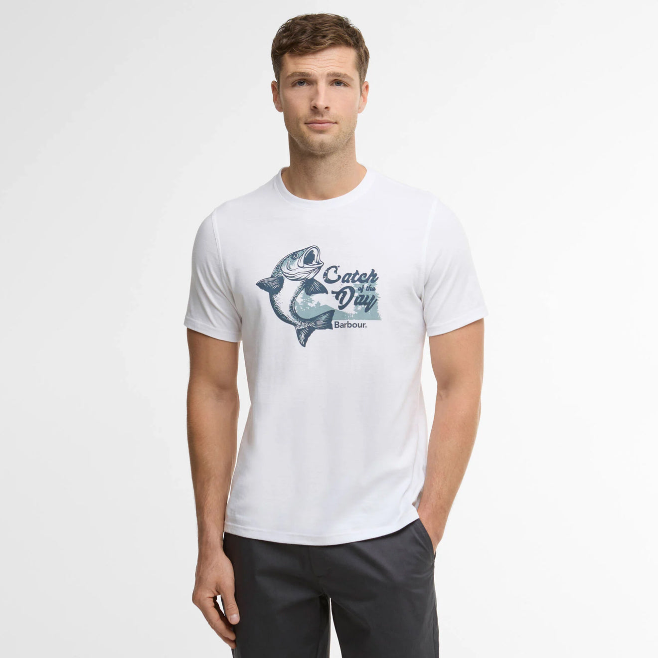 Barbour Fairlight Graphic T-Shirt White