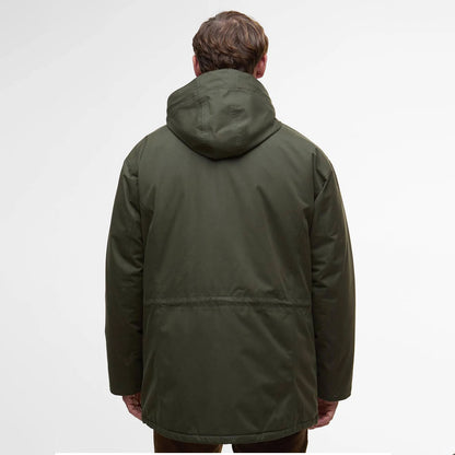 Barbour Farlam Waterproof Jacket Olive