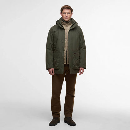 Barbour Farlam Waterproof Jacket Olive