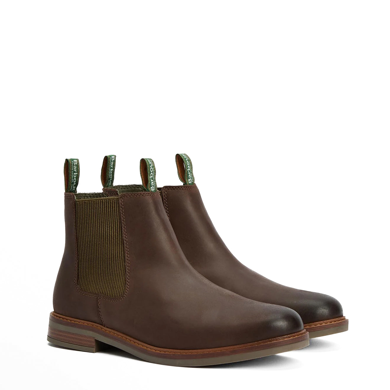 Barbour Farsley Chelsea Boots Choco