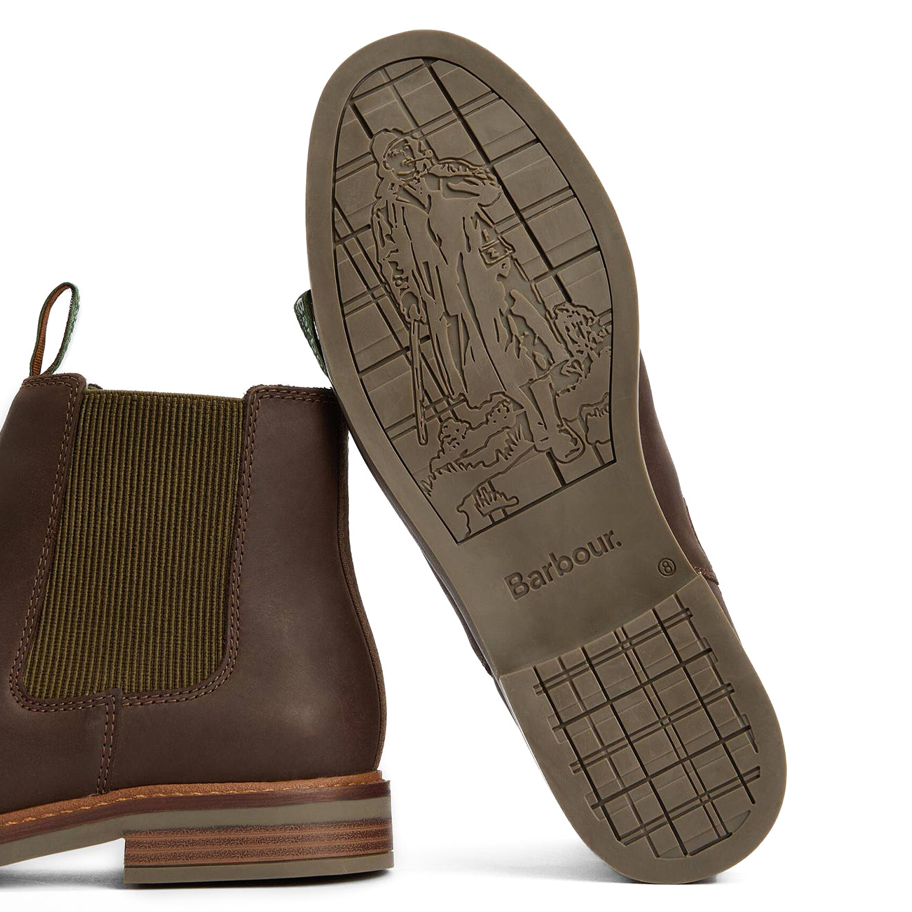 Barbour Farsley Chelsea Boots Choco