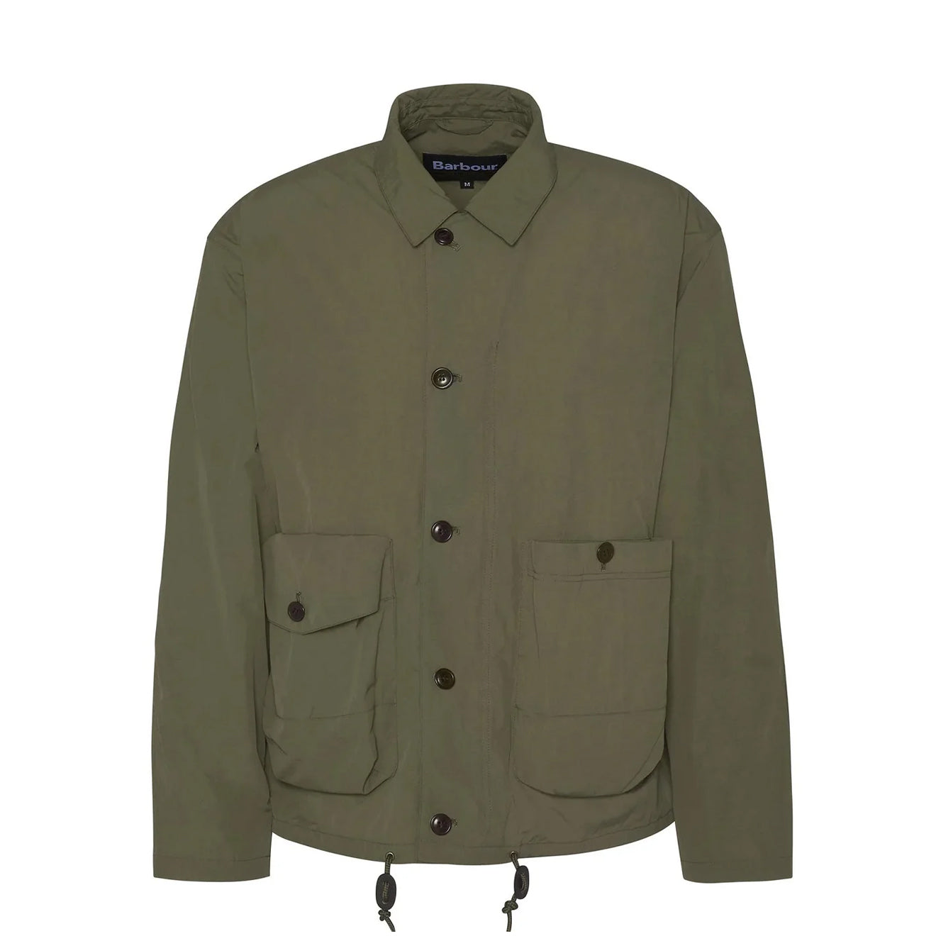 Barbour Fatigue Casual Jacket Burnt Olive - The Sporting Lodge