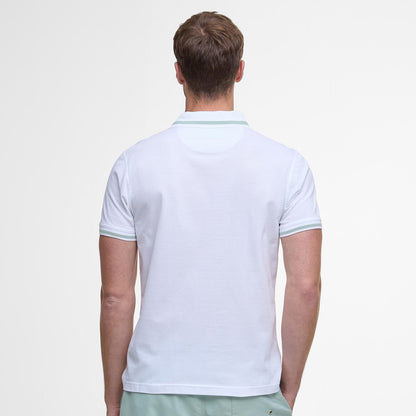Barbour Ferrybridge Lightweight Polo Shirt White