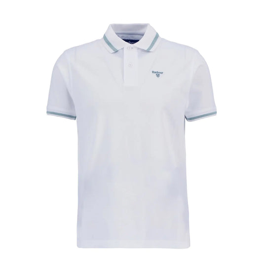 Barbour Ferrybridge Lightweight Polo Shirt White