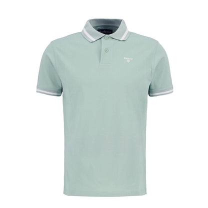 Barbour Ferrybridge Lightweight Tailored Fit Polo Shirt Pale Apple
