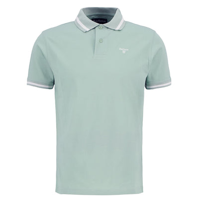 Barbour Ferrybridge Lightweight Tailored Fit Polo Shirt Pale Apple - The Sporting Lodge