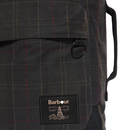 Barbour Field Tartan Backpack Dark Classic Tartan