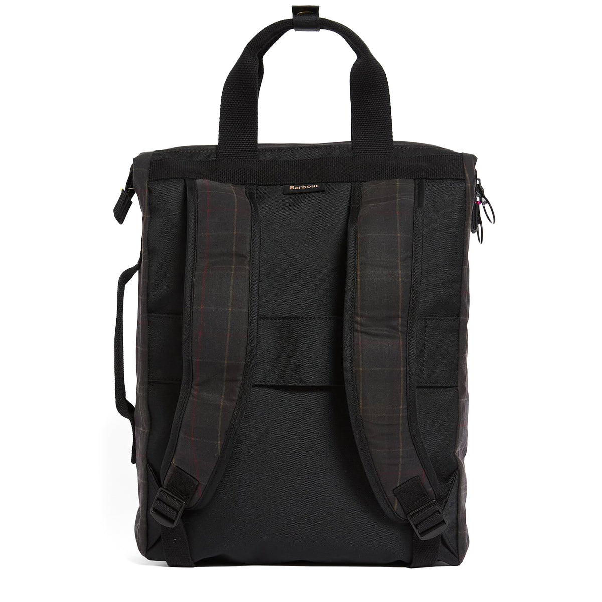 Barbour Field Tartan Backpack Dark Classic Tartan