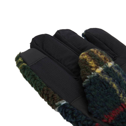 Barbour Field Tartan Fleece Gloves Classic Tartan - The Sporting Lodge