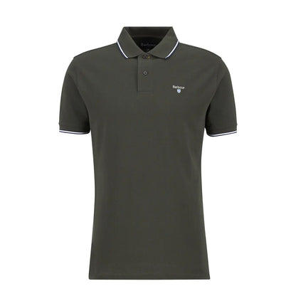 Barbour Fielding Tailored Polo Shirt Olive