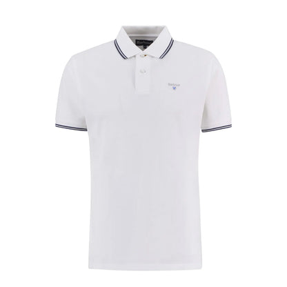 Barbour Fielding Tailored Polo Shirt White