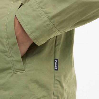 Barbour Glendale Overshirt Laurel Green - The Sporting Lodge