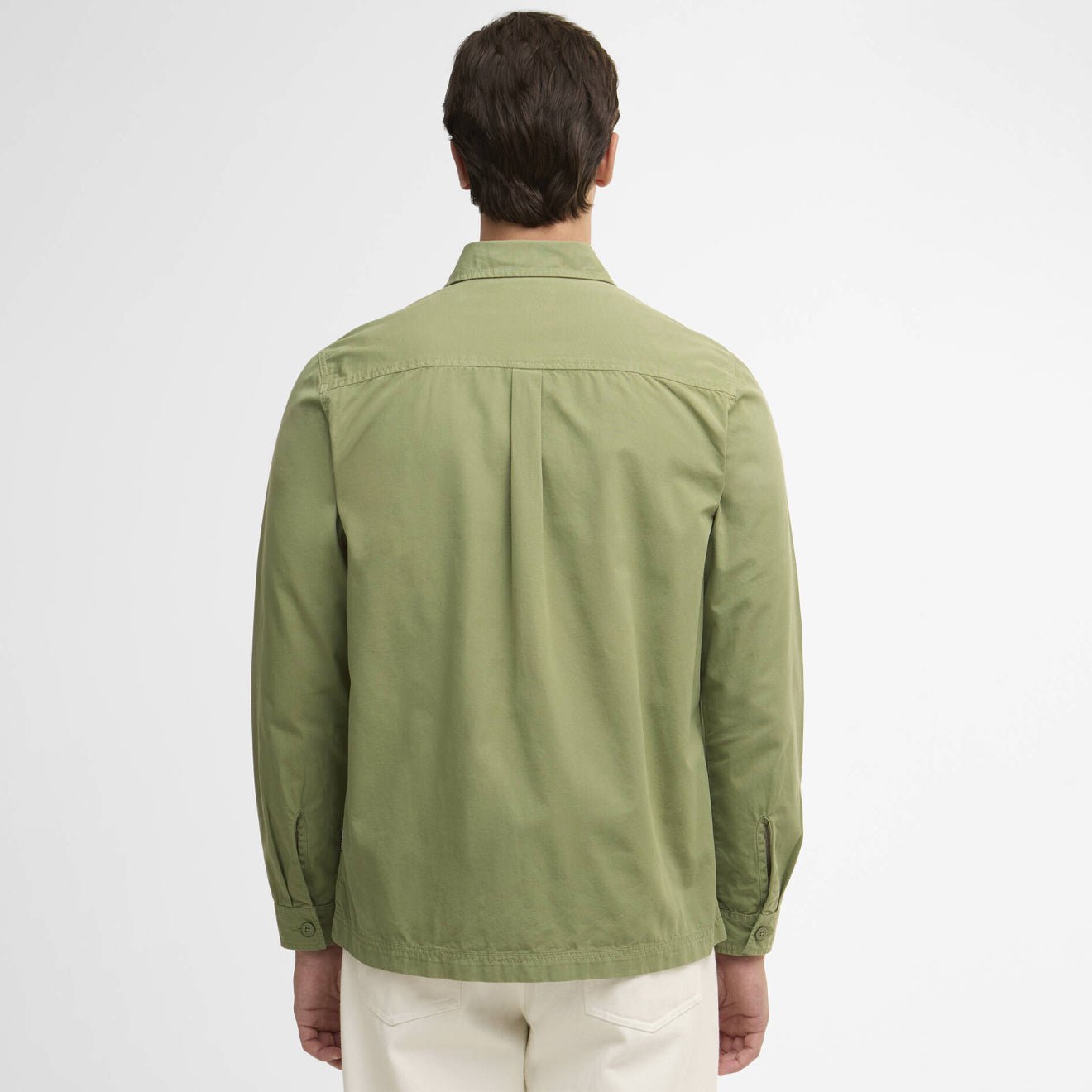 Barbour Glendale Overshirt Laurel Green - The Sporting Lodge
