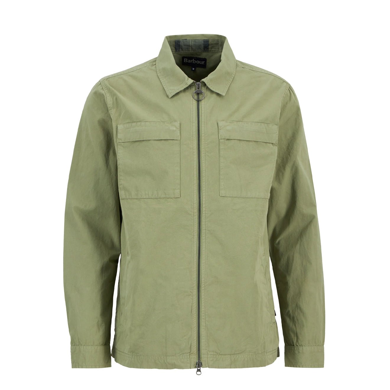 Barbour Glendale Overshirt Laurel Green - The Sporting Lodge